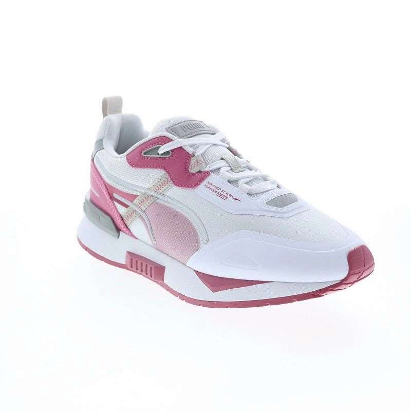 Puma Men's BMW Motorsport Mirage Tech Shoes - White / Dusty Orchid Orthotic Compatible Shock Base