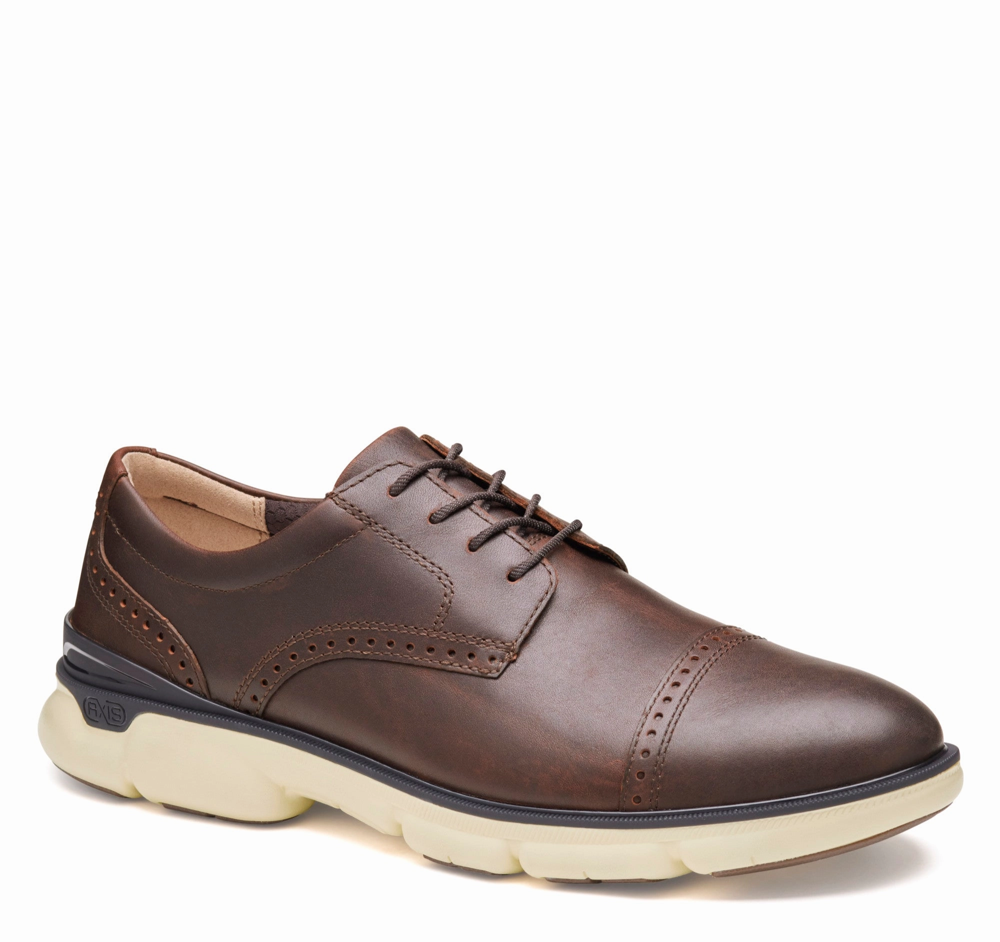Johnston & Murphy Men's XC4 Trevor Cap Toe Lace Up Oxford Shoe Cushioned Support Conference Day