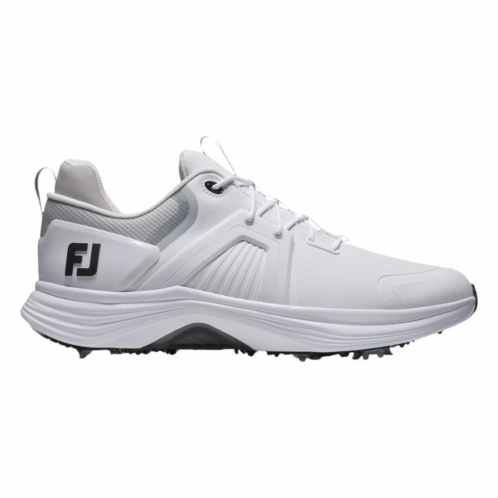 Jump Support FootJoy HyperFlex Carbon Golf Shoes White/Gray - SP25 Men