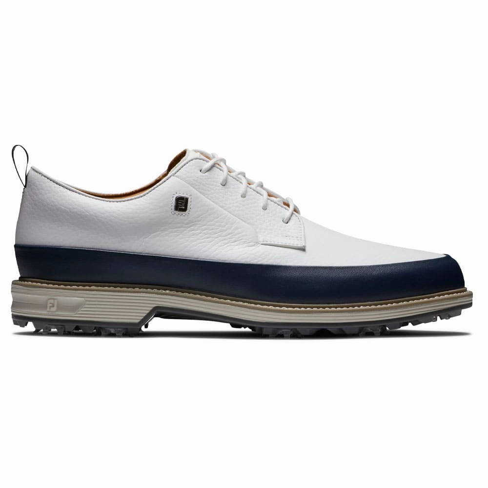 Supportive Heel FootJoy Premiere Series - Field LX Golf Shoes Previous Season Style White/Navy - 24 Men