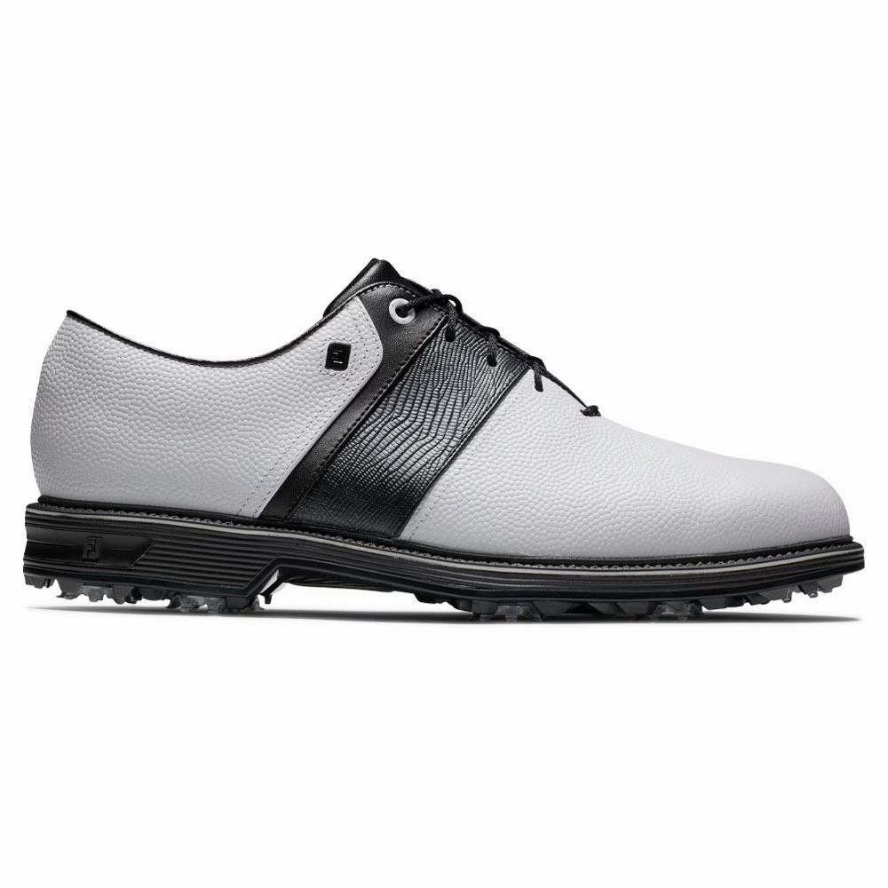 FootJoy Premiere Series - Packard Golf Shoes Previous Season Style White/Black - 24 Men All   Purpose Tuned Rocker Geometry