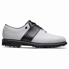 FootJoy Premiere Series - Packard Golf Shoes Previous Season Style White/Black - 24 Men All   Purpose Tuned Rocker Geometry