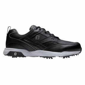 Popular Model Performance Fit FootJoy Sneaker Golf Shoes Black - 24 Men