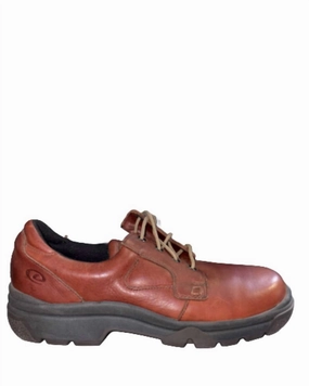Men's Cheyenne Lace Up Oxford Shoes In Briarwood Leather Contemporary Mood