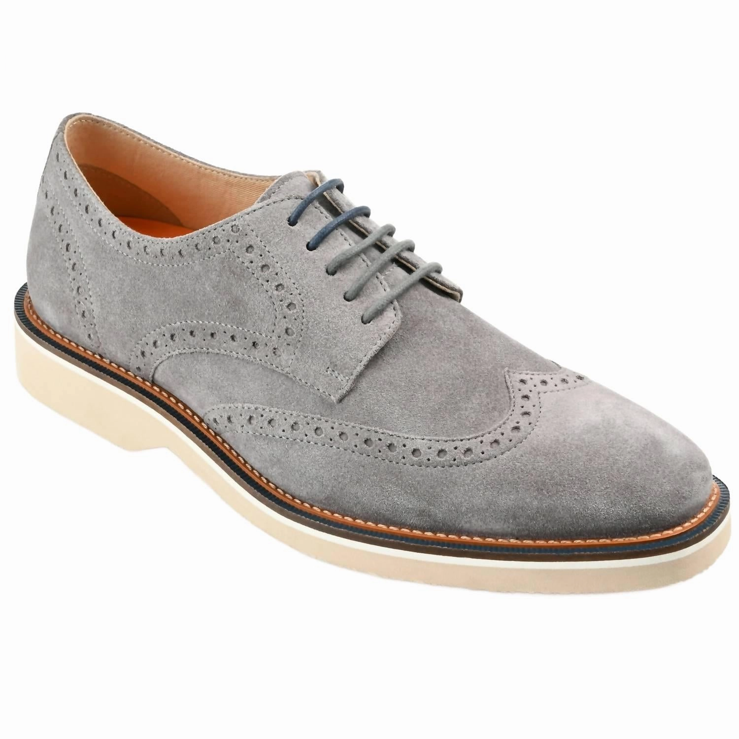 Gift Oxfords Supportive Comfort Men's Chadwick Derby Oxford Shoes In Grey