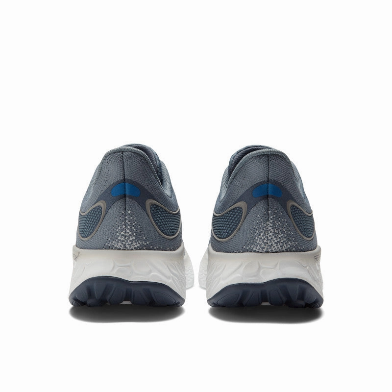 running on track shoes Impact Dispersion Tech Fresh Foam X 1080v12 - Steele with Serene Blue and Lead - Men's