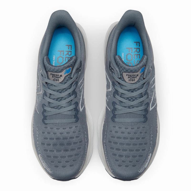 Lightweight Running slow - paced fitting Fresh Foam X 1080v12 - Steele with Serene Blue and Lead - Men's