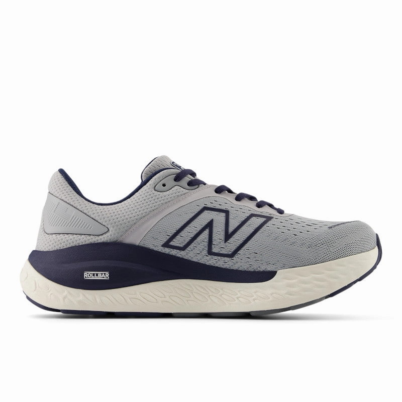 Fresh Foam X 1540v4 - Aluminum Grey with NB Navy - Men's Supportive Design Flexible Midfoot Shank