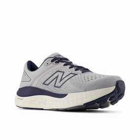 bright - colors shoes Fresh Foam X 1540v4 - Aluminum Grey with NB Navy - Men's