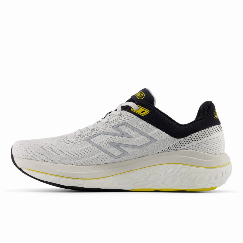 Fresh Foam X 860v14 - Grey Matter with Black and Ginger Lemon - Men's Running Economy running in a canyon area shoes
