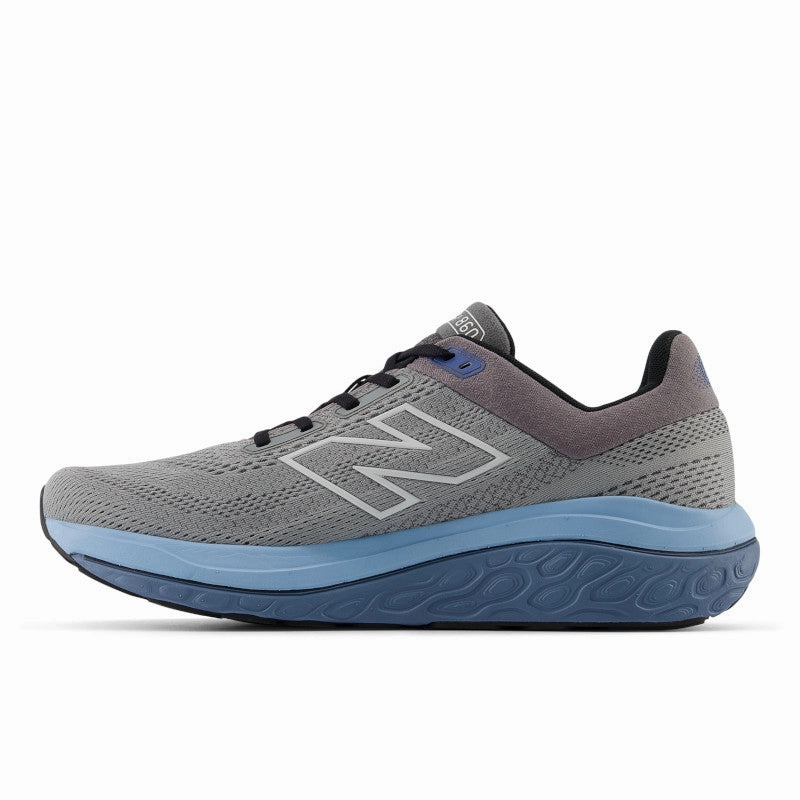Fresh Foam X 860v14 - Slate Grey with Chrome Blue and Sea Salt - Men's Anti - fatigue