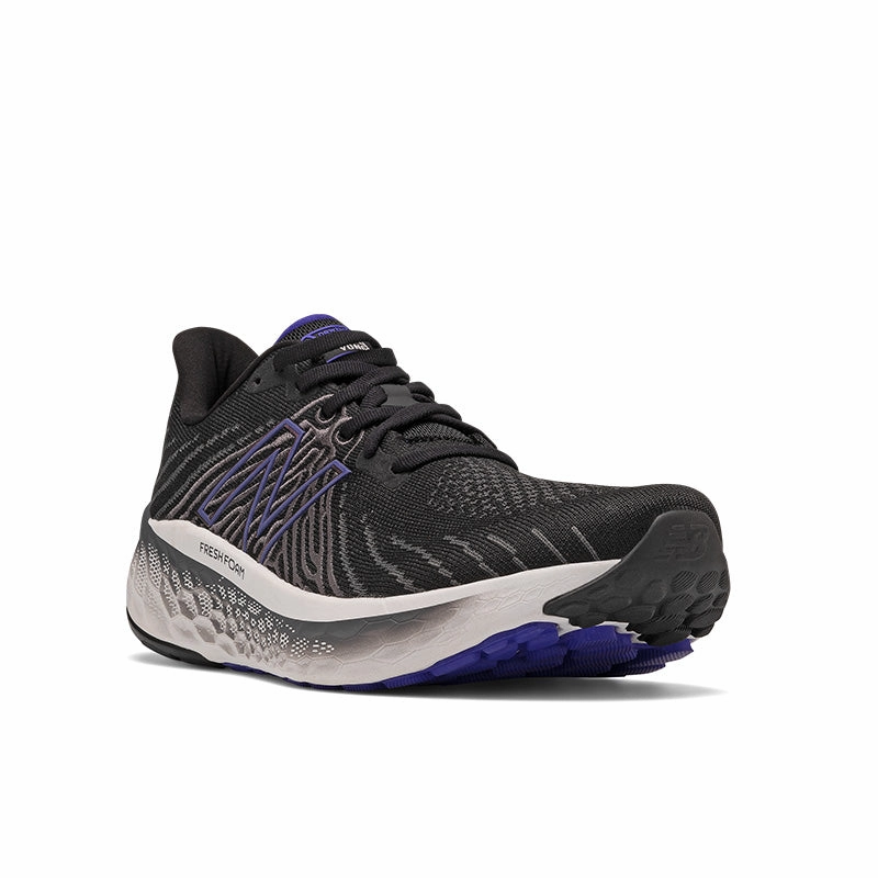 Reliable Construction Dynamic Arch Support Fresh Foam X Vongo v5 - Black with Deep Violet - Men's