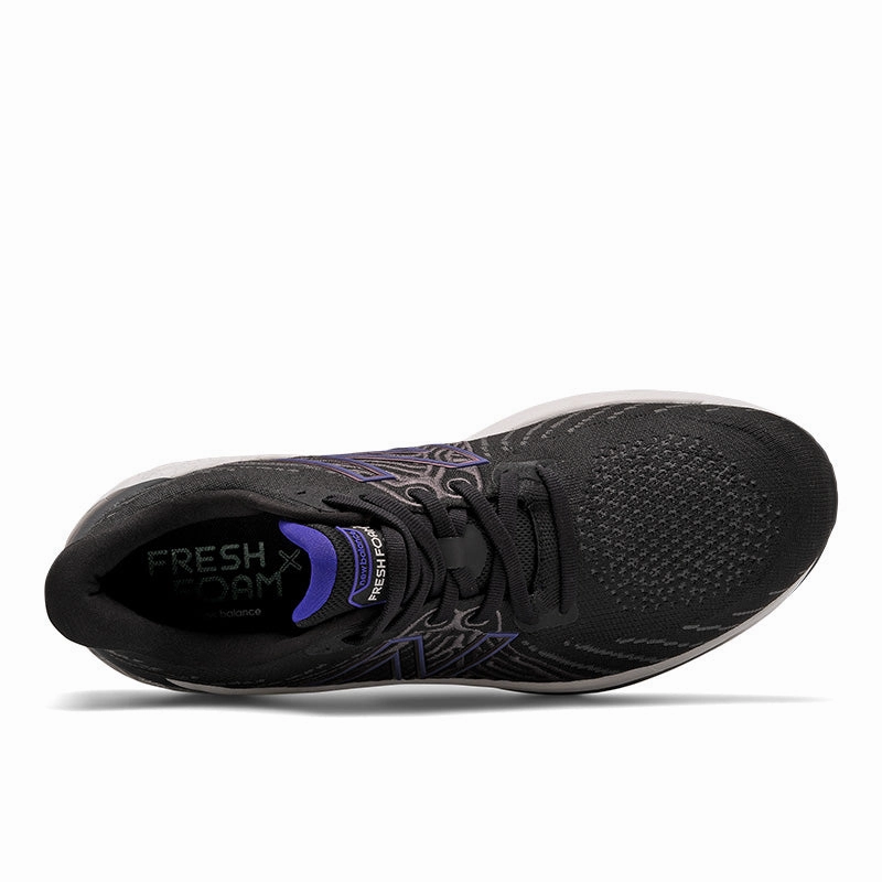 Fresh Foam X Vongo v5 - Black with Deep Violet - Men's running in a modern bridge area shoes suitable for kids