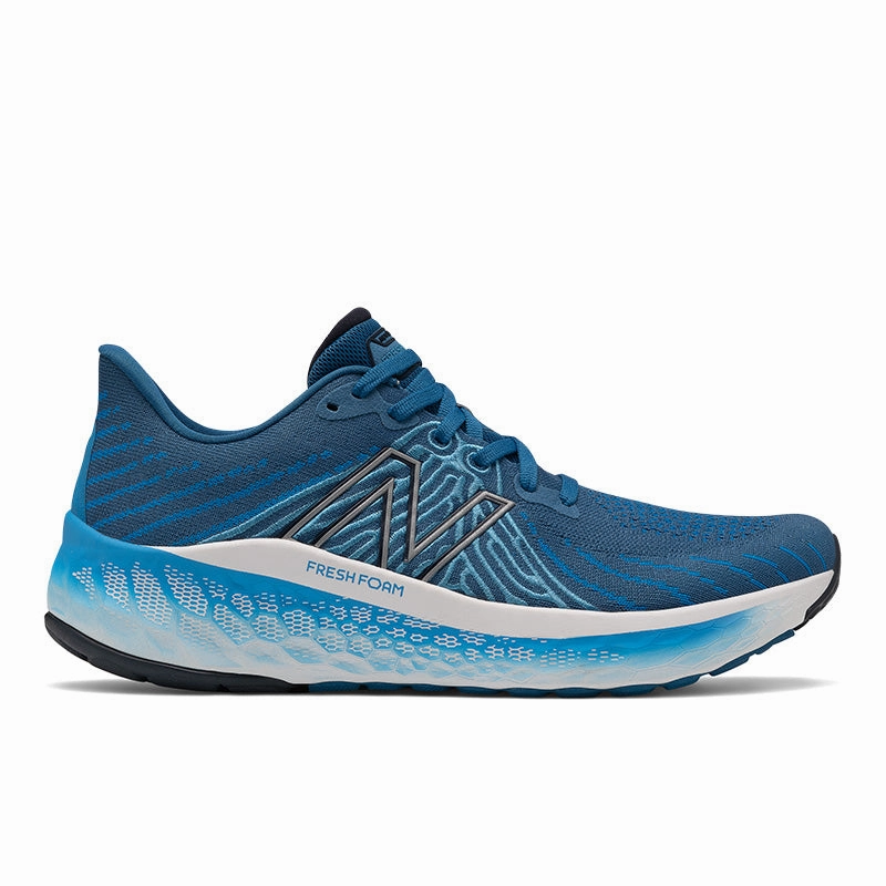 Stability Guide Rail fitness - themed shoes Fresh Foam X Vongo v5 - Blue with Laser Blue - Men's