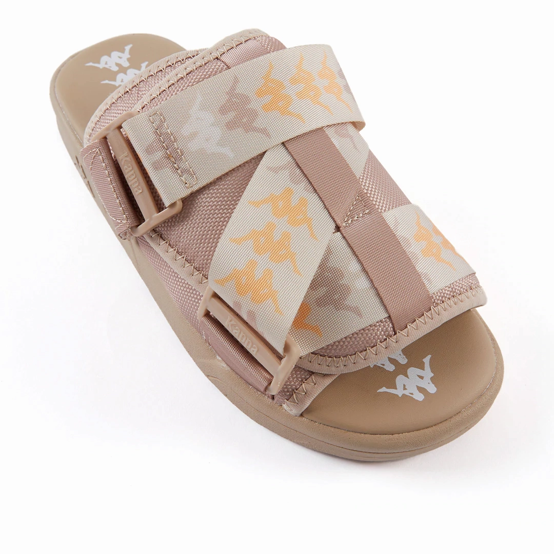 Versatile Pair Kappa 222 Banda Mitel 8 Sandals - Beige / Light Yellow