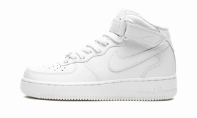 AIR FORCE 1 '07 MID MNS WMNS "Triple White" simple details