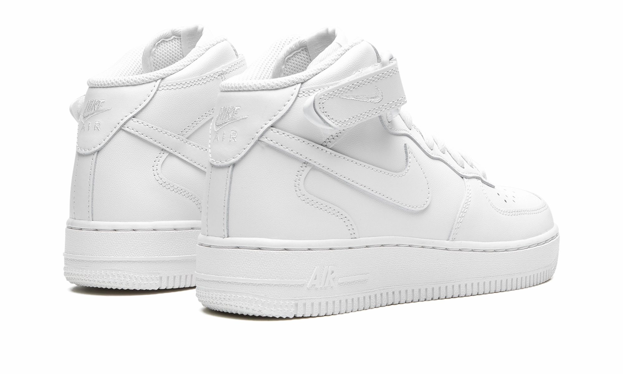 Pet Pace Soft Sole Shoes AIR FORCE 1 '07 MID MNS WMNS "Triple White"