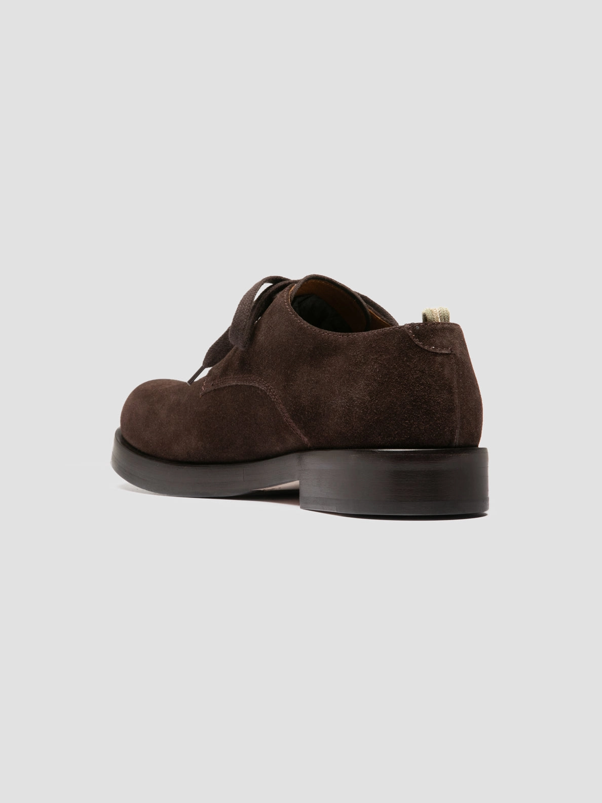 Sleek Build BULLA 001 - Brown Suede Derby Shoes