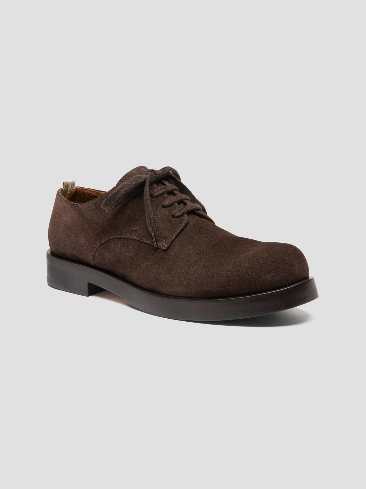 All Day Use BULLA 001 - Brown Suede Derby Shoes