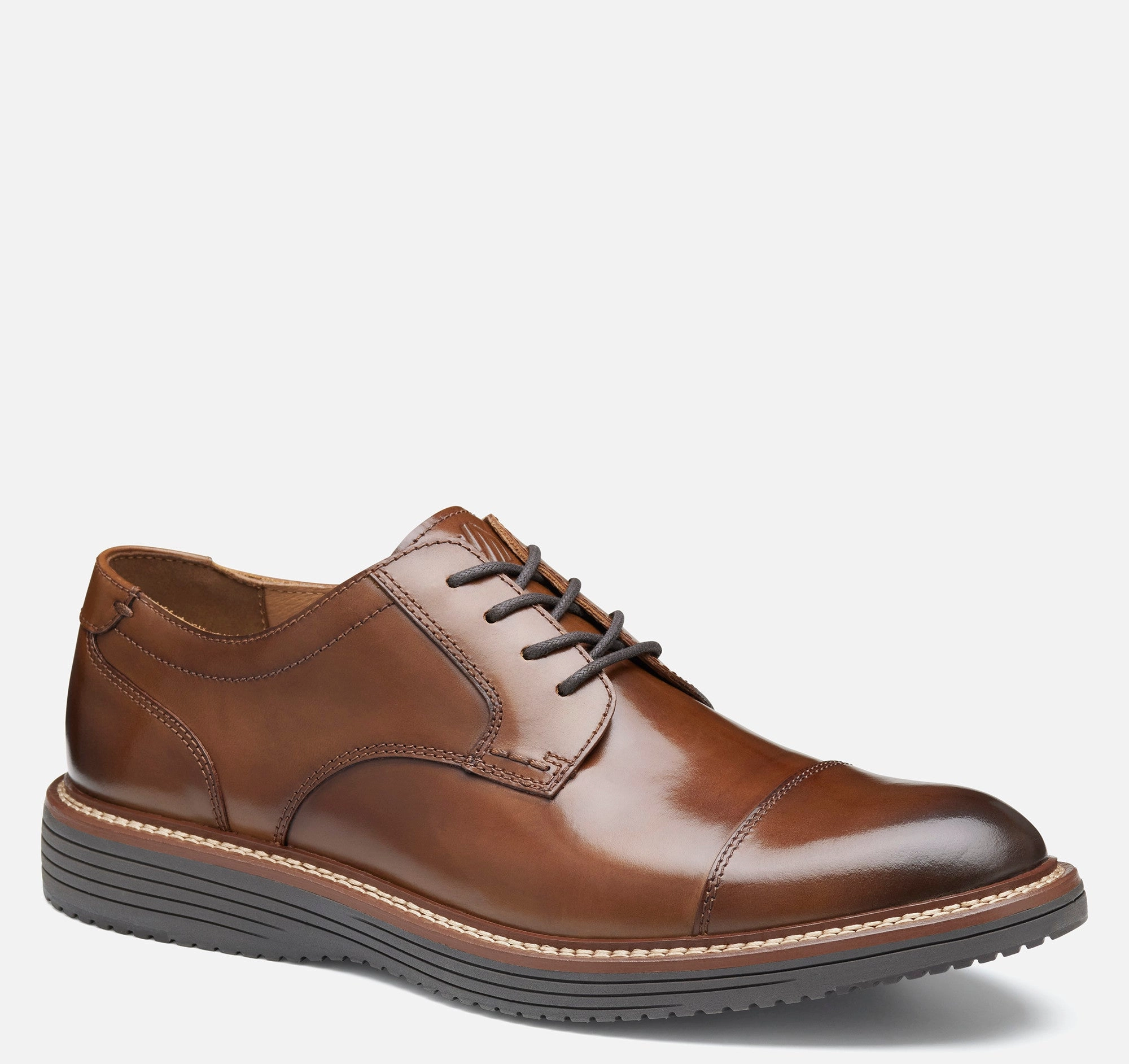 Breathable Feel Networking Event Johnston & Murphy Men's Hodges Cap Toe Lace Up Dress Casual Shoe