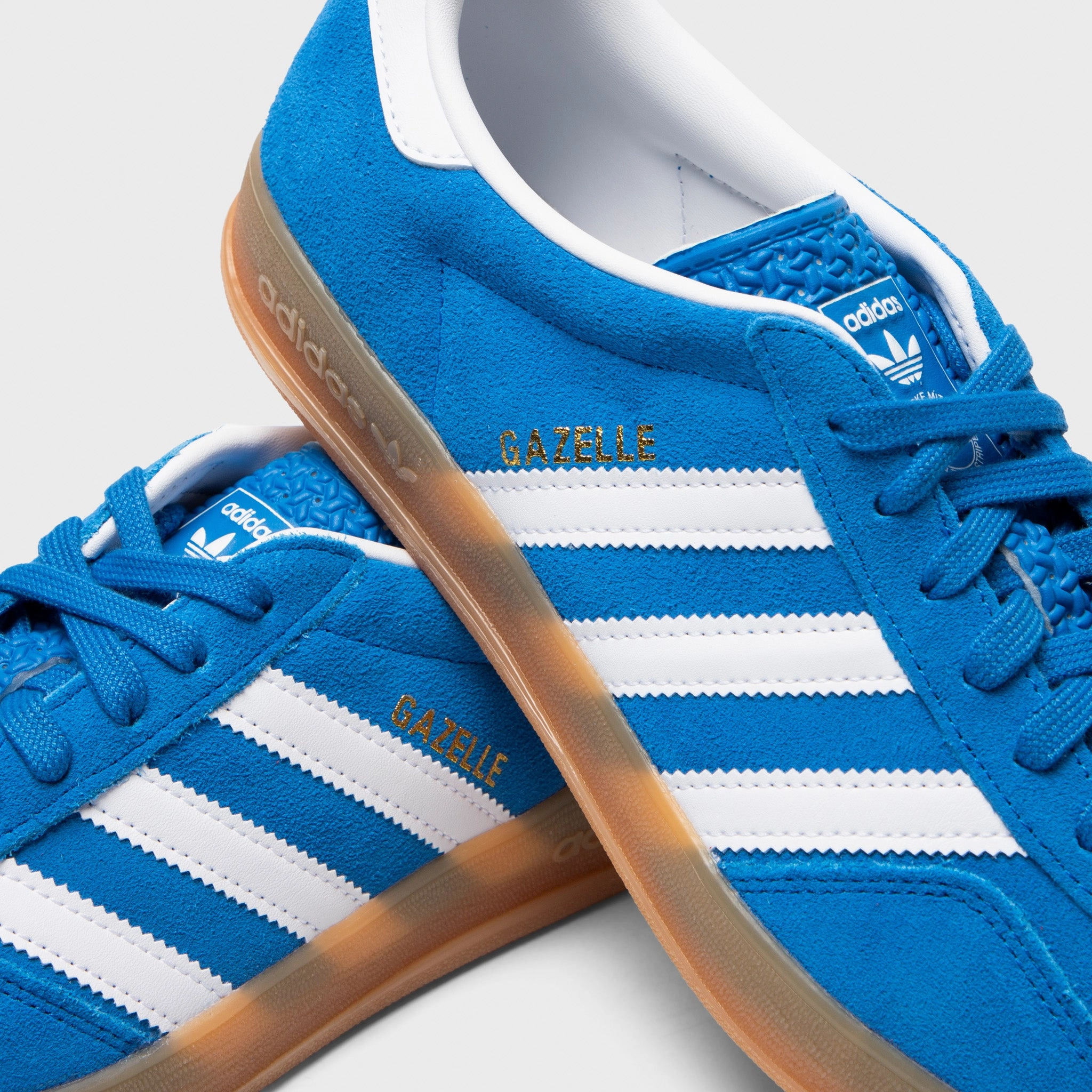 Freedom Walk Tennis Court Adidas Gazelle Indoor Blue Bird / Fwtr White - Gum