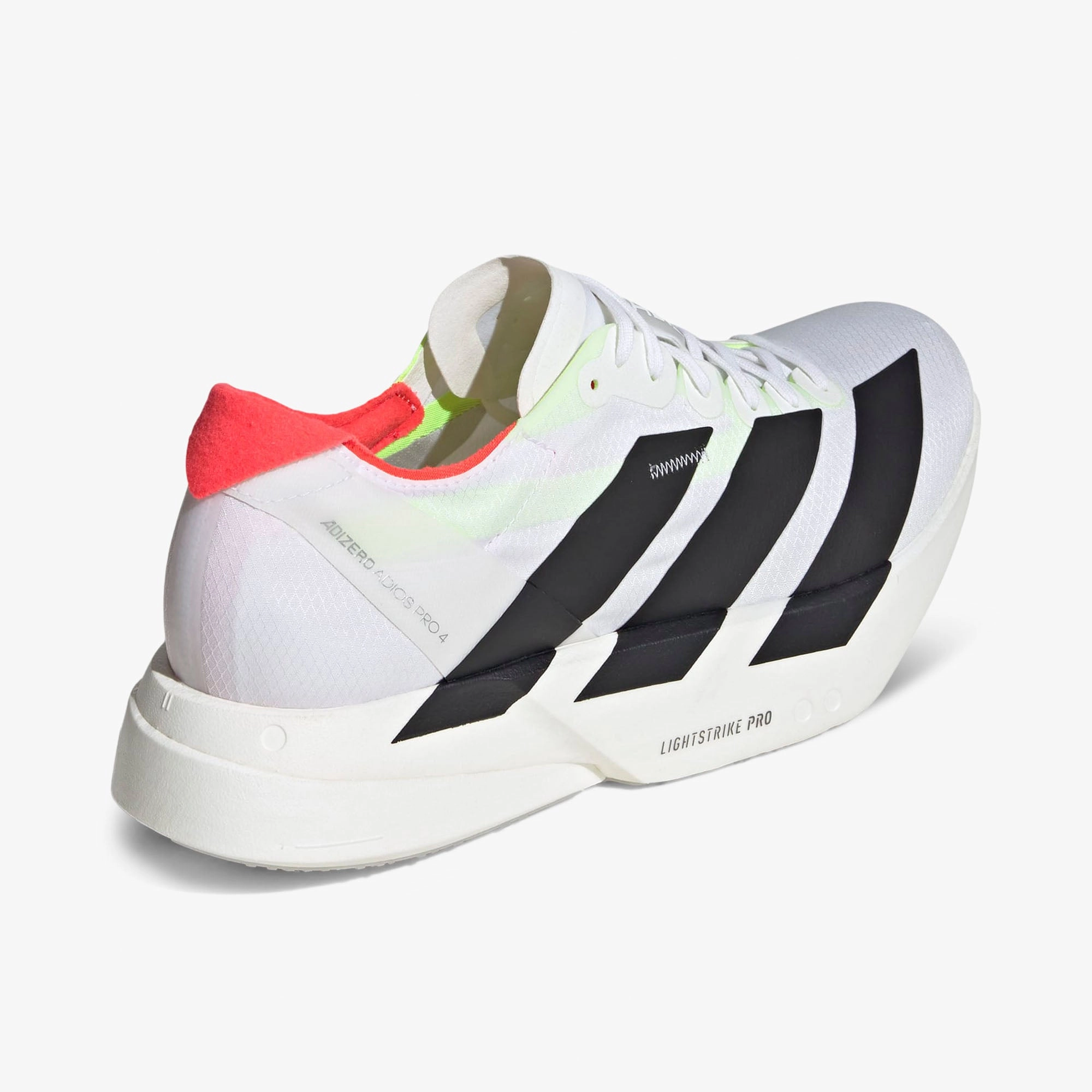 long - distance shoes adidas Adizero Adios Pro 4 Cloud White / Core Black - Silver Metallic