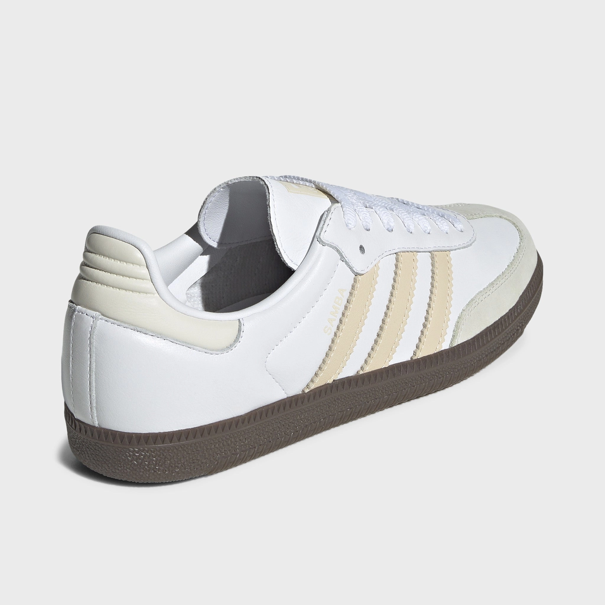 adidas Women's Samba OG White / Sandstorm - White Casual Footwear