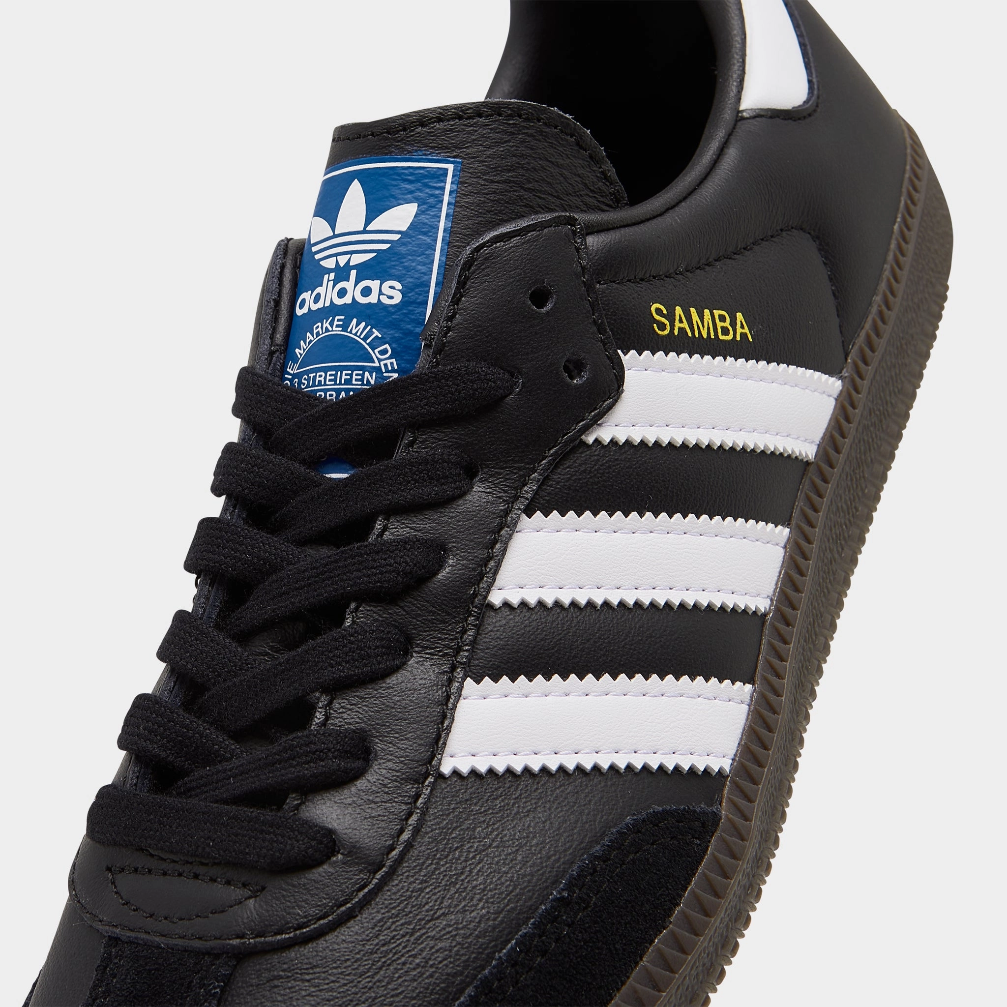 adidas Originals Samba OG Core Black / Cloud White - Gum airflow