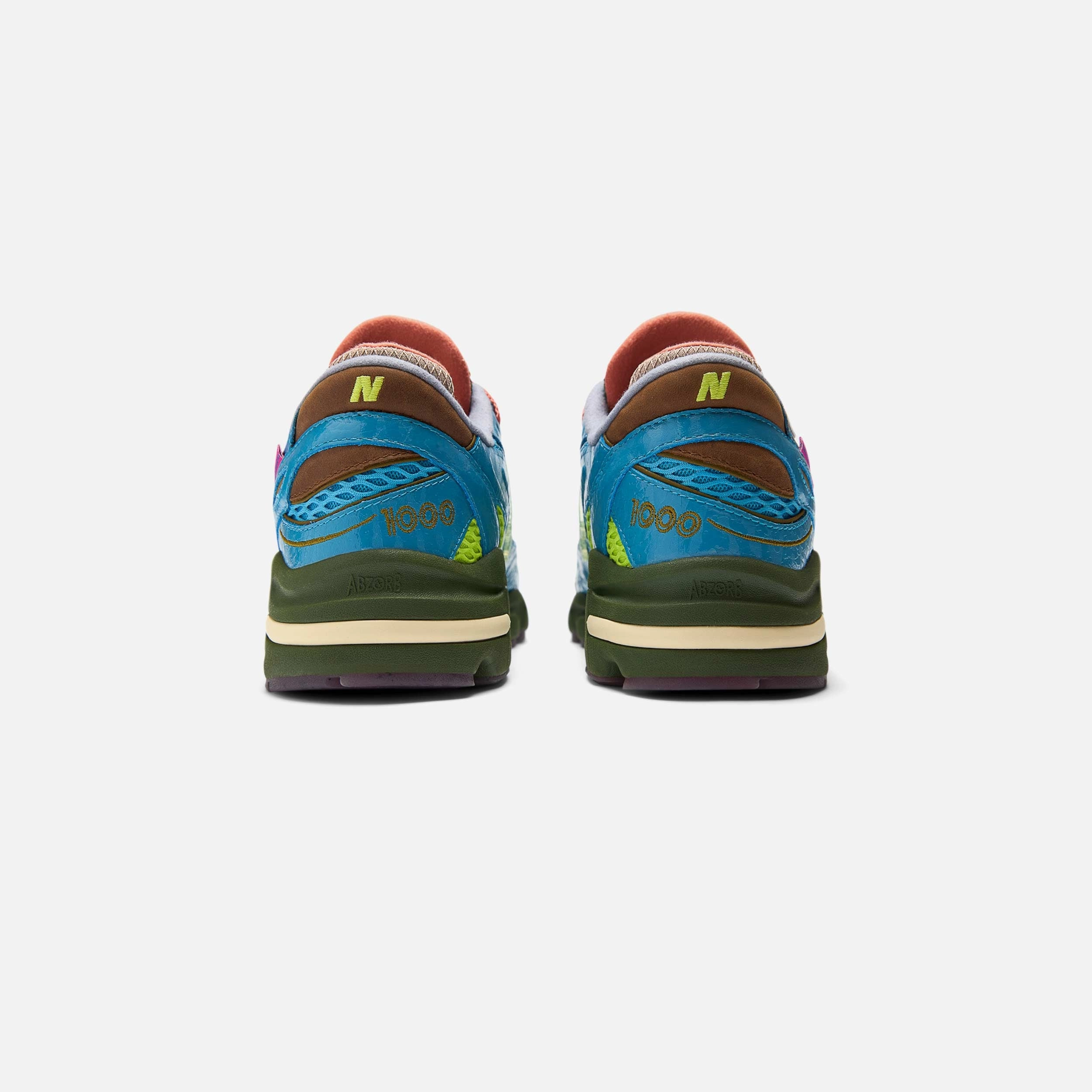 1000 x Salehe Bembury Quick Ride Neutral Footbed