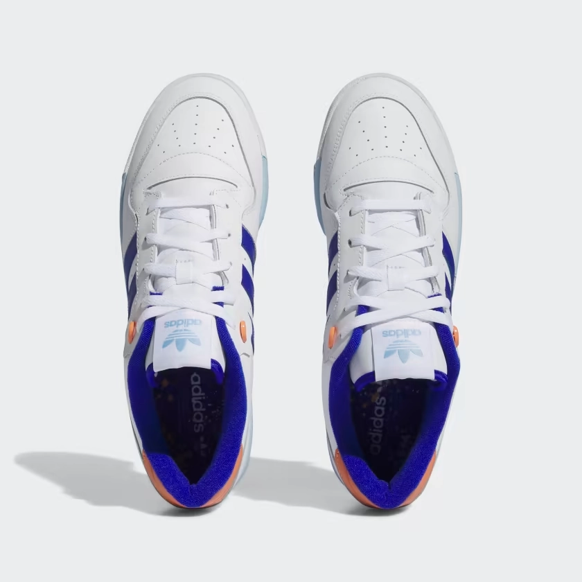 Adidas Men's Rivalry Shoes - Cloud White / Semi Lucid Blue / Clear Sky Dynamic chic