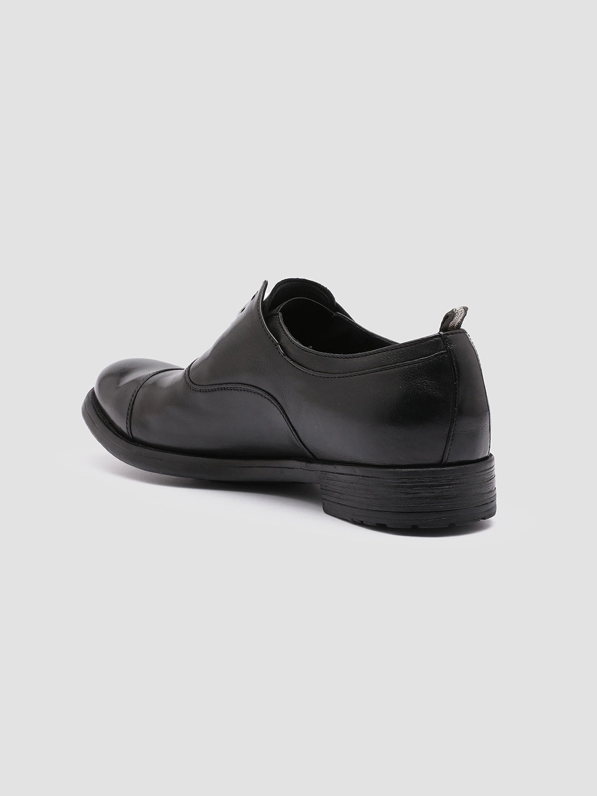 HIVE 004 - Black Leather Oxford Shoes Comfort Pair
