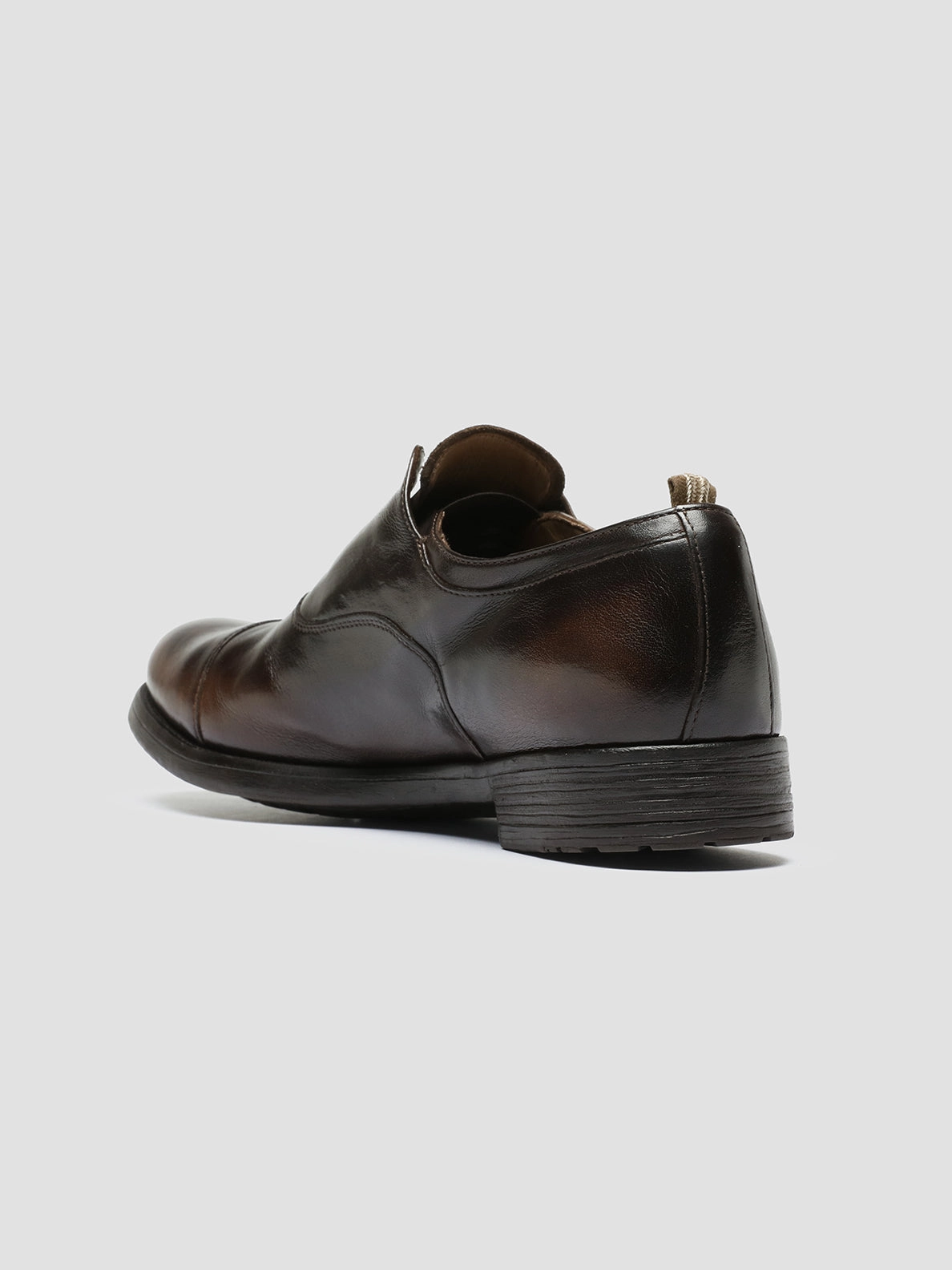 Quick Fit Style HIVE 004 - Brown Leather Oxford Shoes