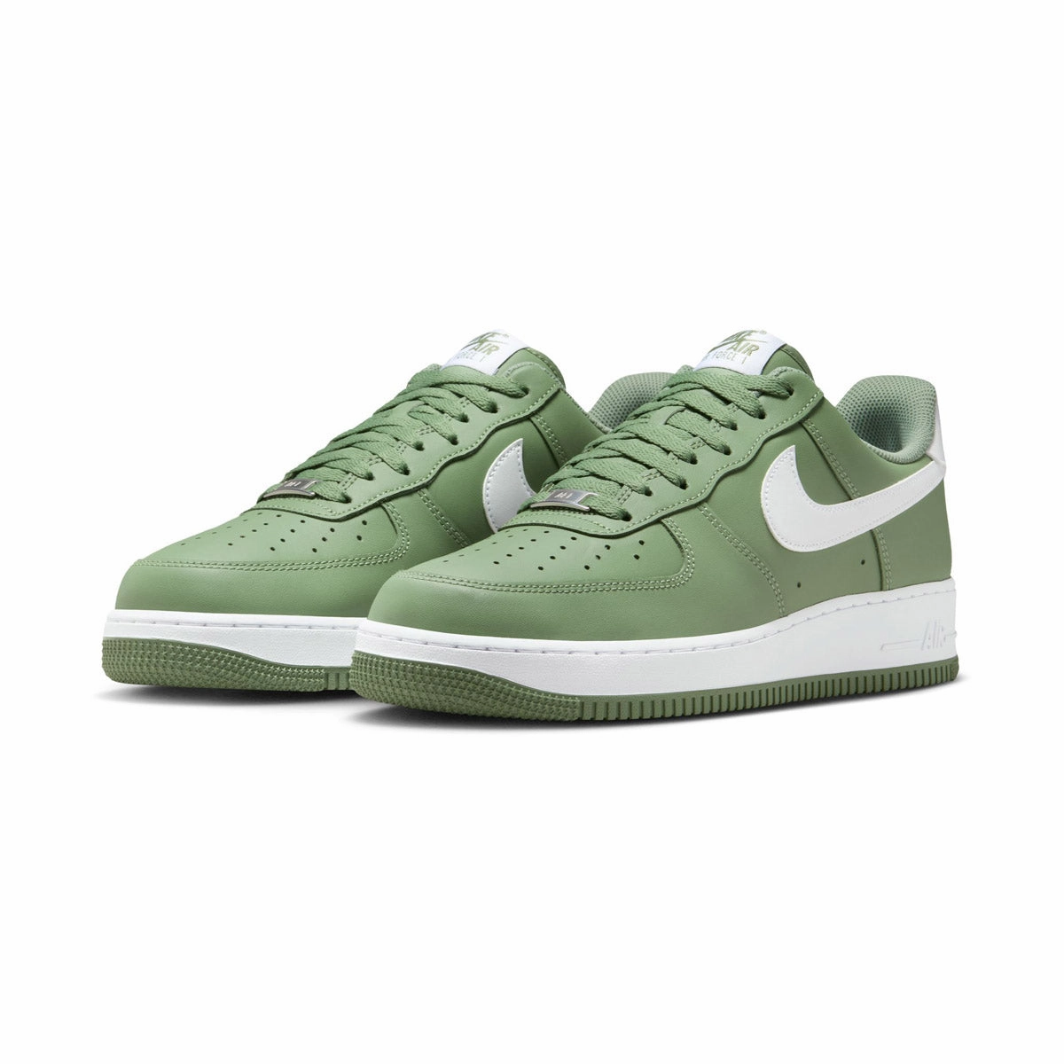 Pro-Level Performance Strategic Padding Zones Nike Air Force 1 '07 'Woodland Green' Men's Shoes