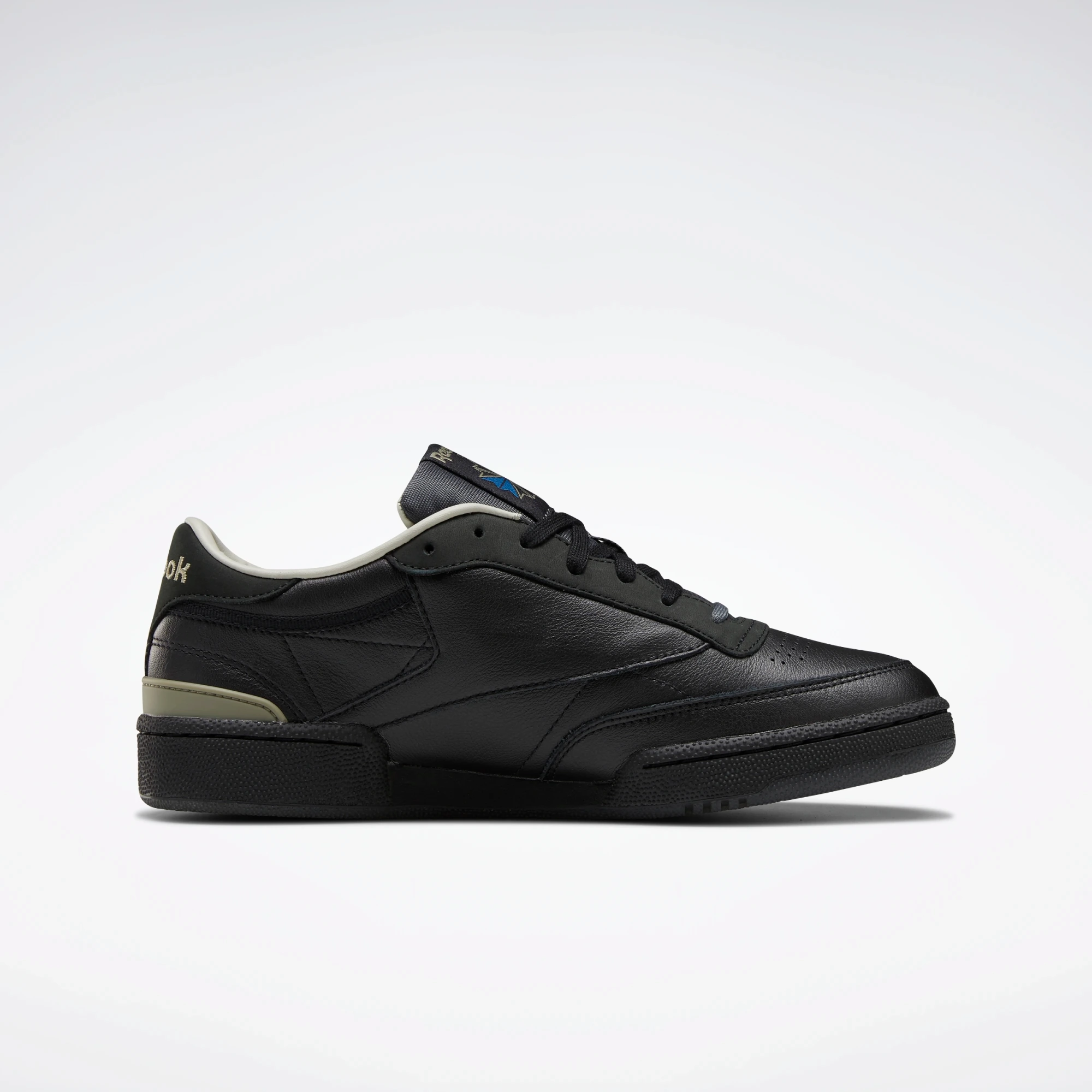 Reebok Men's Club C 85 Shoes - Black / Khaki / The Blues Affordable