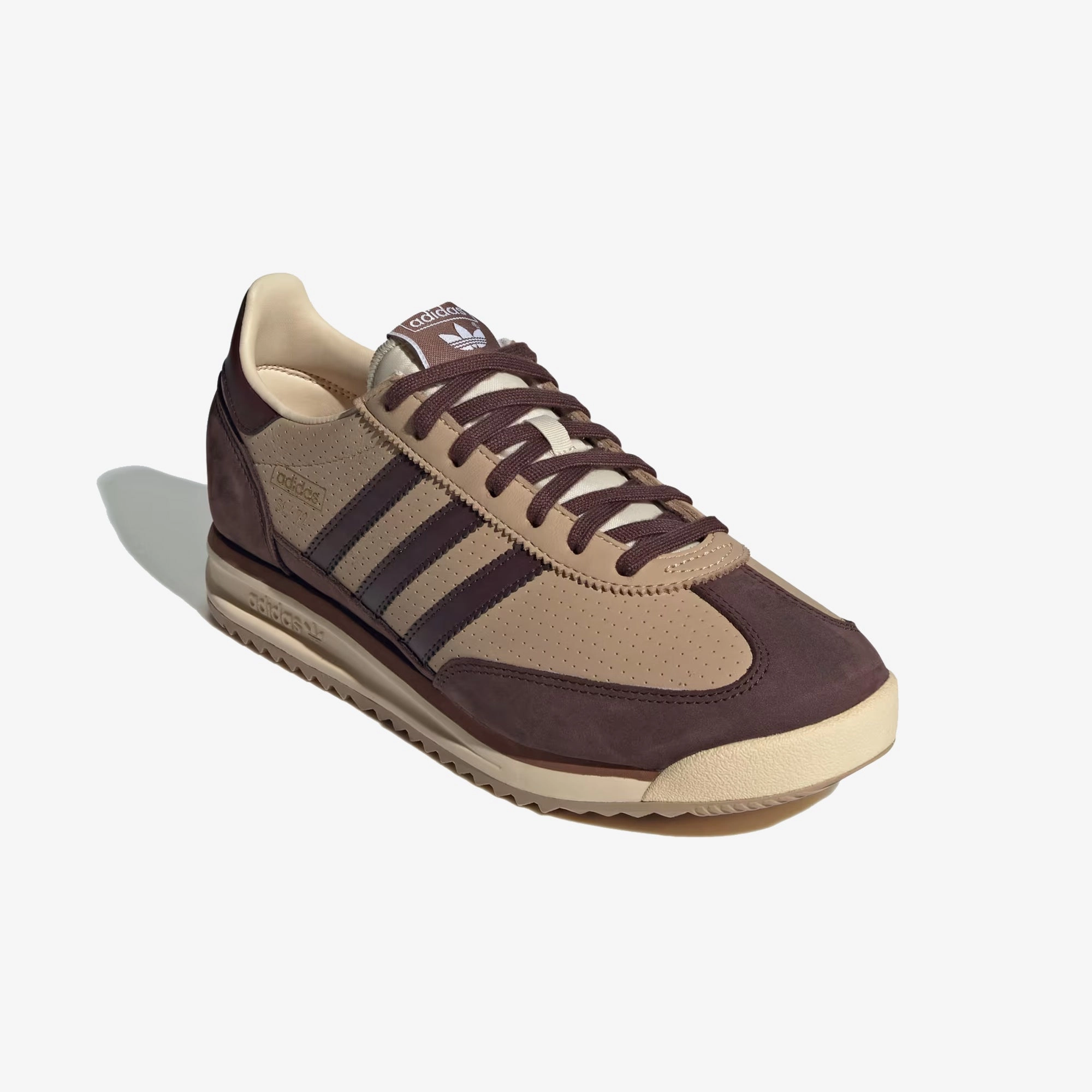 Impact absorption ADIDAS ORIGINALS | SL 72 RS { WARM SANDSTONE/SHADOW BROWN/PRELOVED BROWN