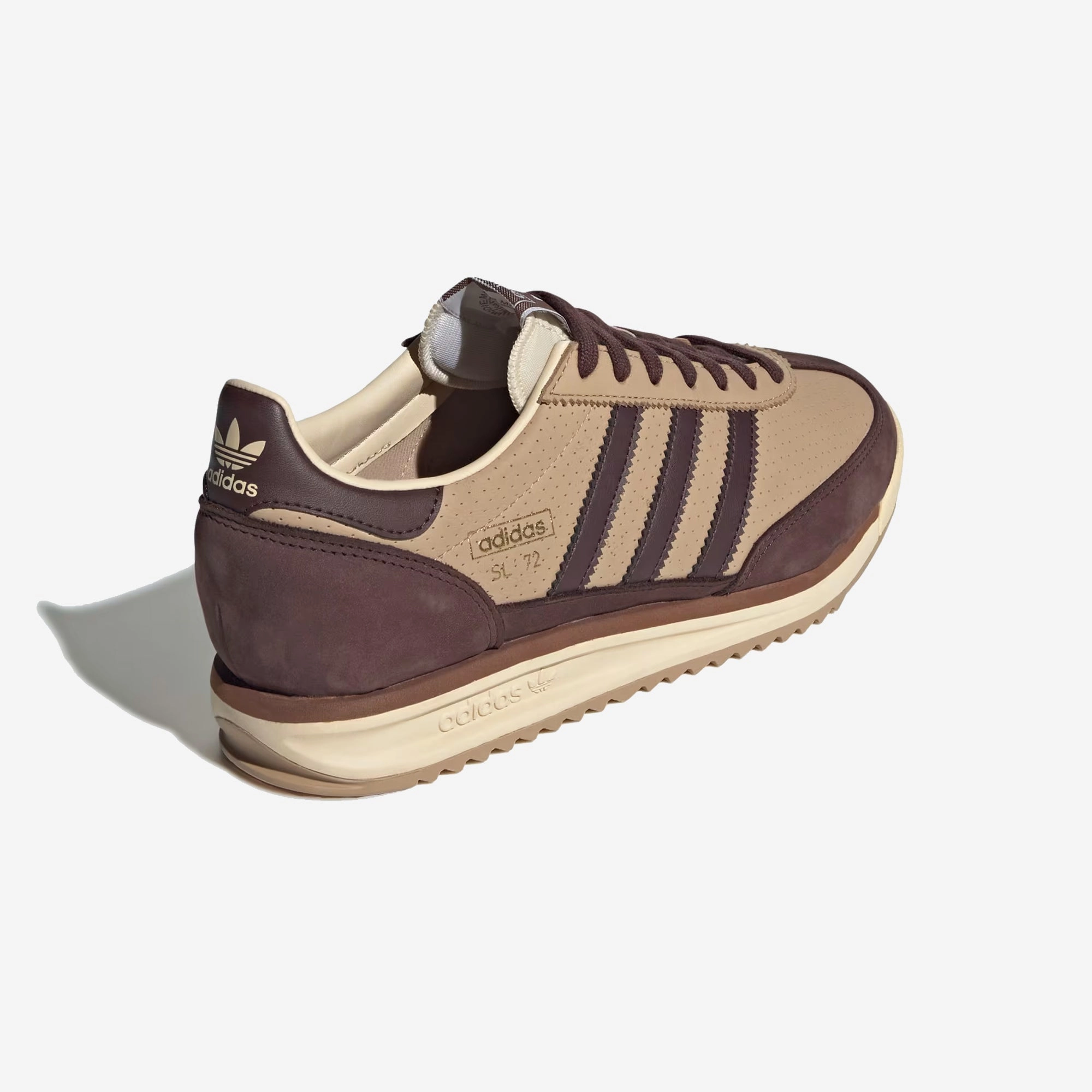 ADIDAS ORIGINALS | SL 72 RS { WARM SANDSTONE/SHADOW BROWN/PRELOVED BROWN Comfort Pad