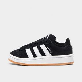 adidas Children's Campus 00s Core Black / White - Gum Adaptable Fit