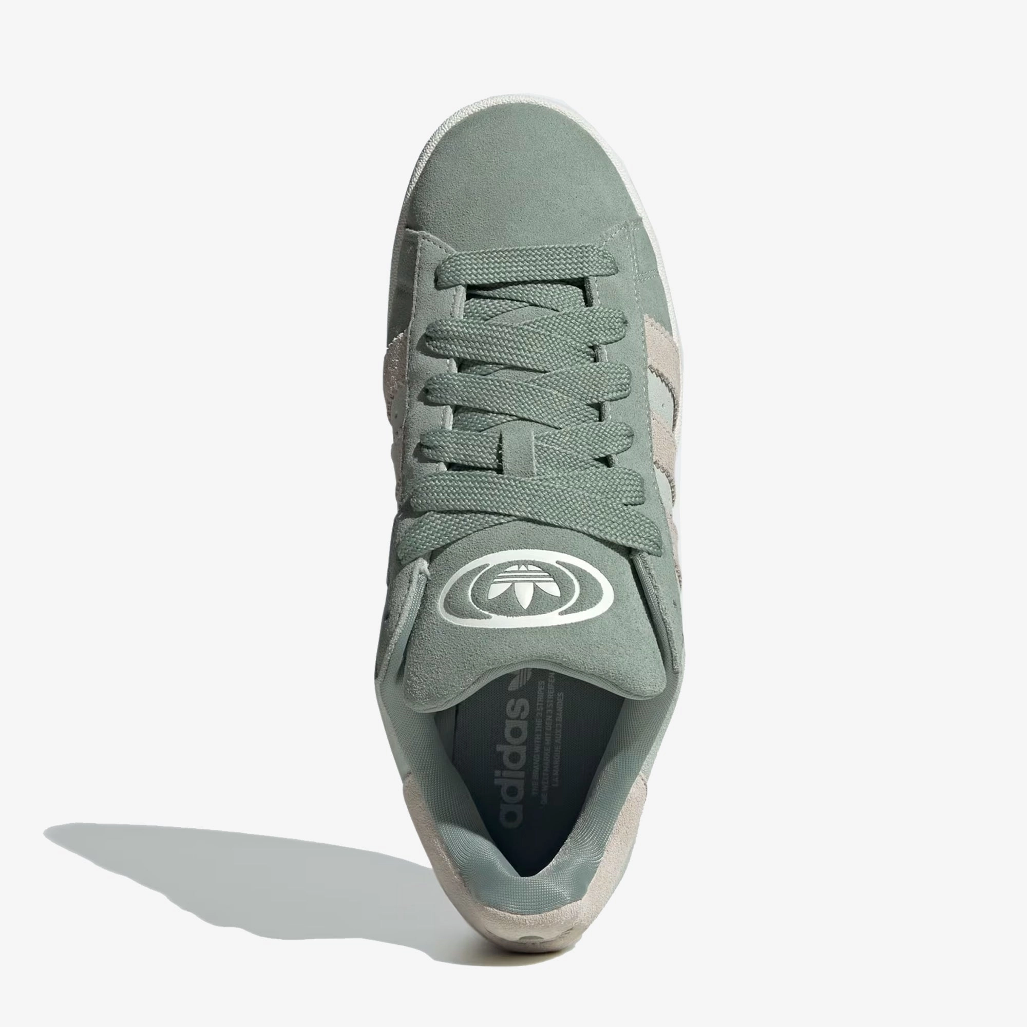 Adidas Originals | CAMPUS 00S { SILVER GREEN/OFF WHIITE/LINEN GREEN Gym Casual