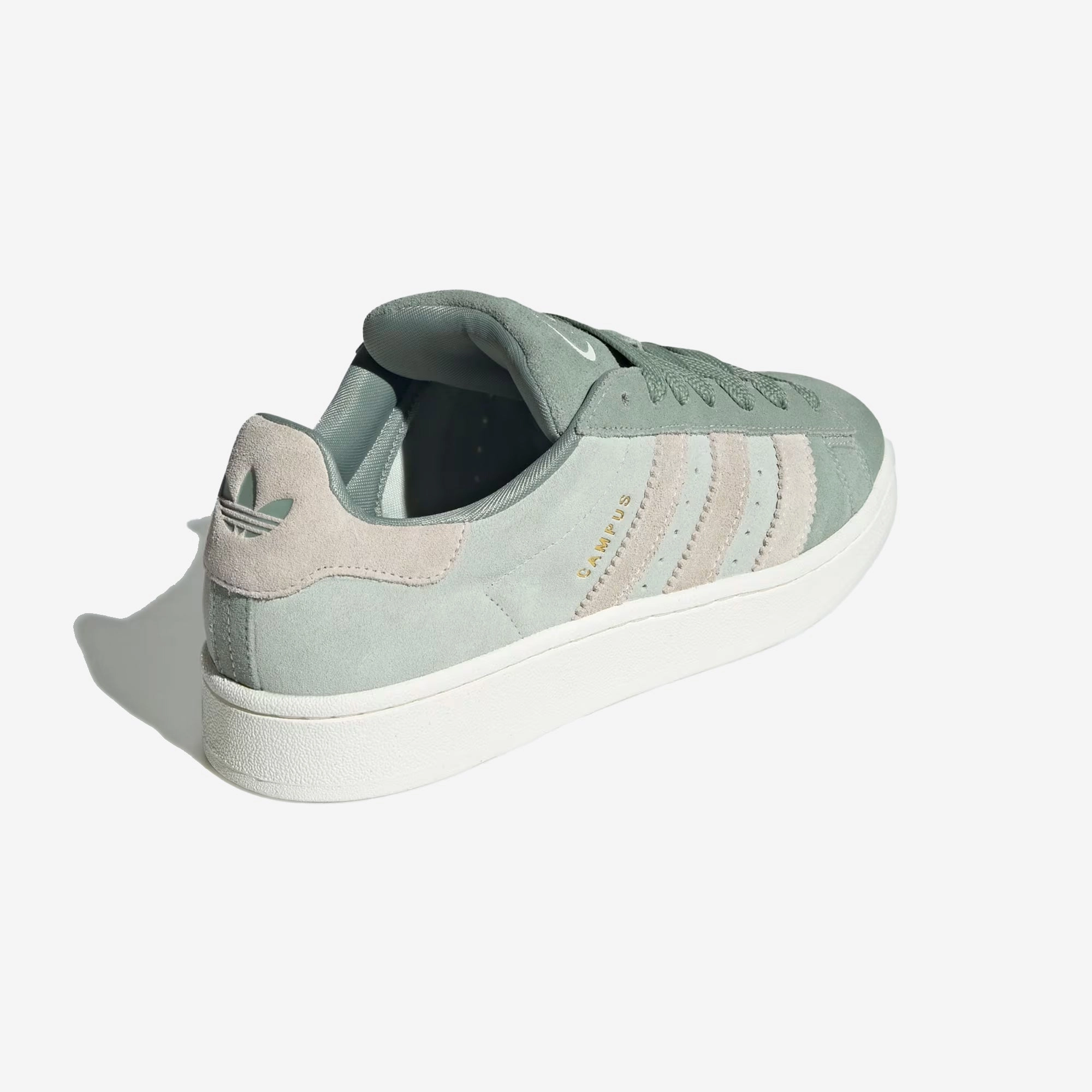 Speed Form Reinforced Seams Adidas Originals | CAMPUS 00S { SILVER GREEN/OFF WHIITE/LINEN GREEN