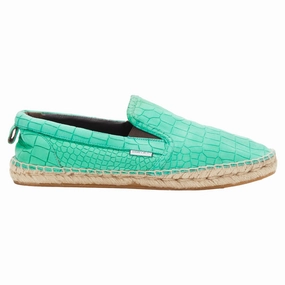 Jimmy Choo Vlad embossed scaled leather espadrilles Sleek Design Office Ready