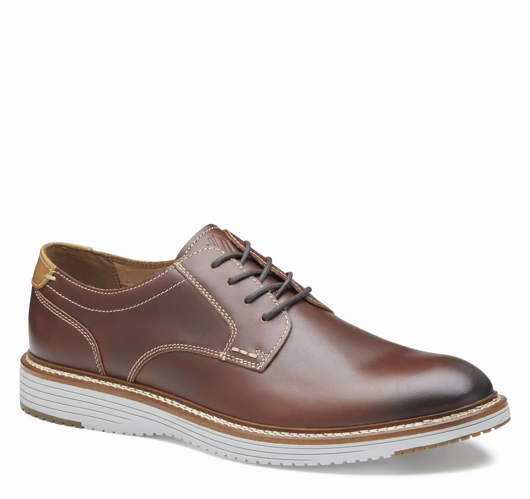 Johnston & Murphy Men's Hodges Plain Toe  Shoe Stable Fit Interview Day