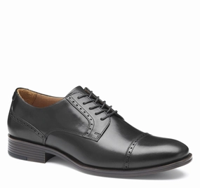 Johnston & Murphy Men's Reeve Cap Toe Dress Casual Lace-Up Shoe Long-Lasting Durability Understated Mood