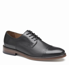 Glossy Layer Formal Gathering Smart Office Johnston & Murphy Men's Sutton Embossed Cap Toe  Shoe