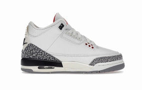Reliable Grip Wear Resistant Outsole Jordan 3 Retro White Cement Reimagined (GS)