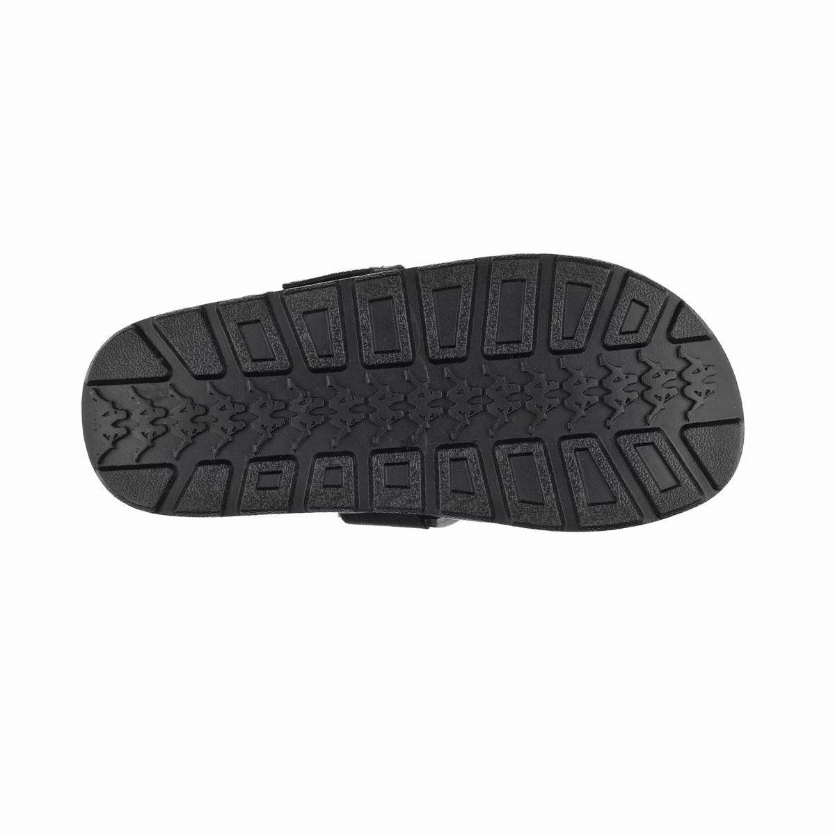 Kappa Men's 222 Banda Mitel 1 Slides - Black / Gold Heat Resistant Midsole Hard Surface