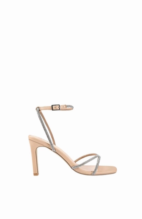 No Slip Summer Step Kian Block Heel Nude Smooth