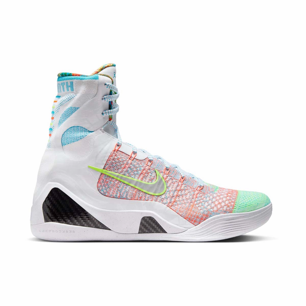 Adaptive Traction Technology Pro Traction Fit Kobe IX Elite High Protro 'What The' Basketball Shoes