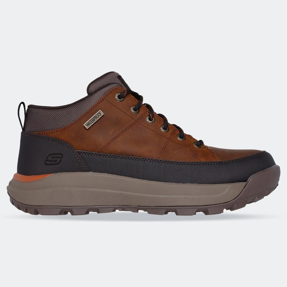 Seamless Comfort Trail Exploration Anti Odor Winter Walker Men's Wide Fit Skechers 210900W Cambert Bruin Boots