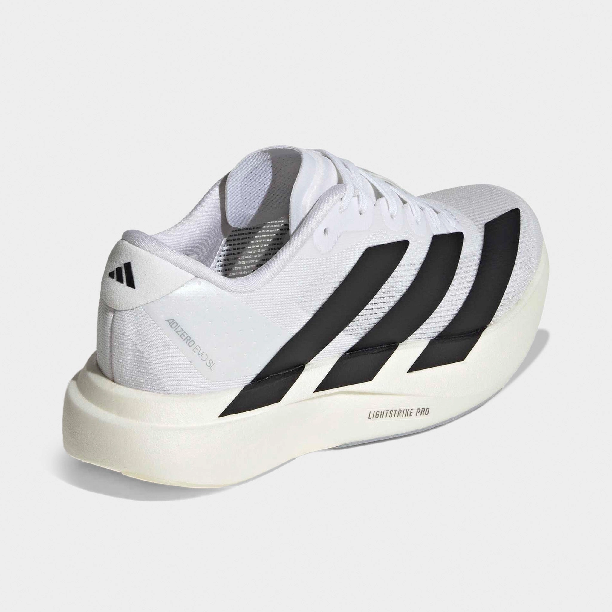 Shock-absorbent materials Hardwearing adidas Junior's Adizero Evo SL White / Black - Dash Grey