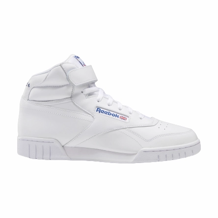 Reebok Men's EX O FIT Hi Shoes - White Dynamic Style Unbeatable Traction